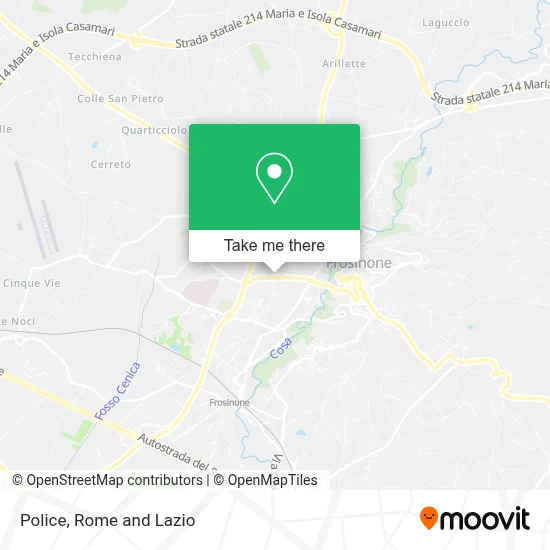 Police map