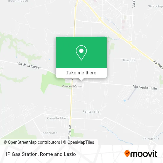 IP Gas Station map