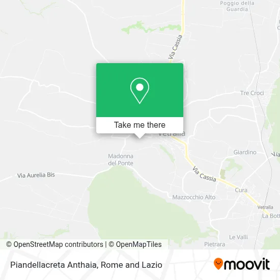 Piandellacreta Anthaia map