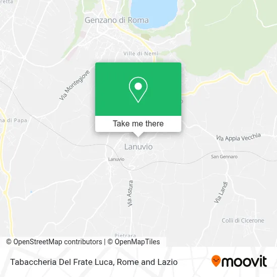 Tabaccheria Del Frate Luca map