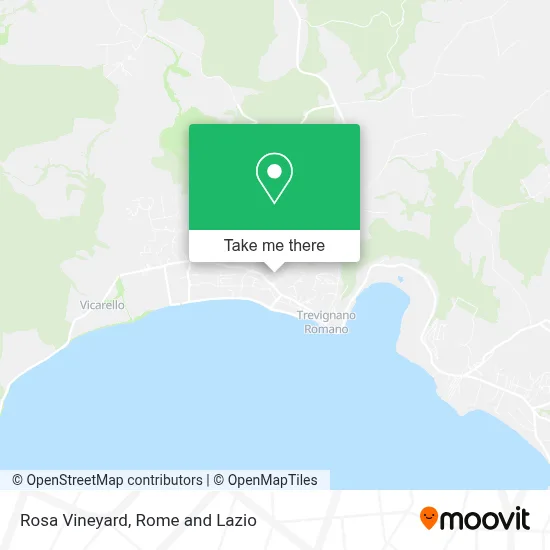 Rosa Vineyard map