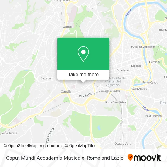 Caput Mundi Accademia Musicale map
