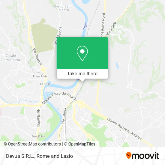 Devua S.R.L. map