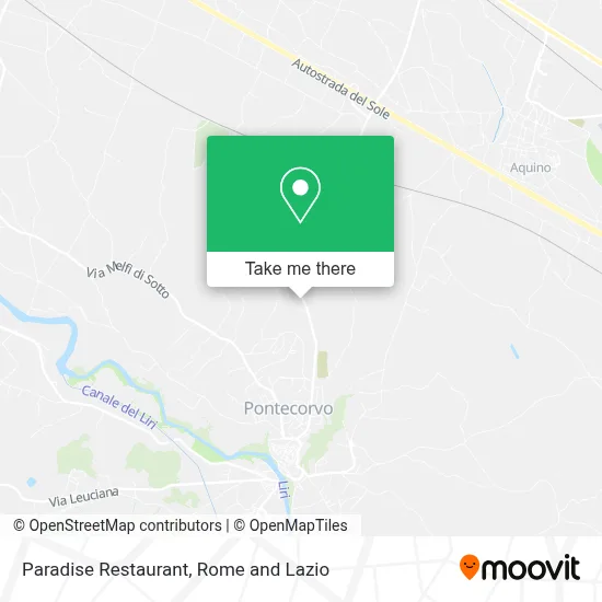Paradise Restaurant map