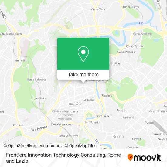 Frontiere Innovation Technology Consulting map