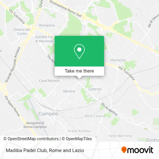Madiba Padel Club map