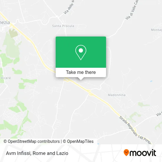 Avm Infissi map