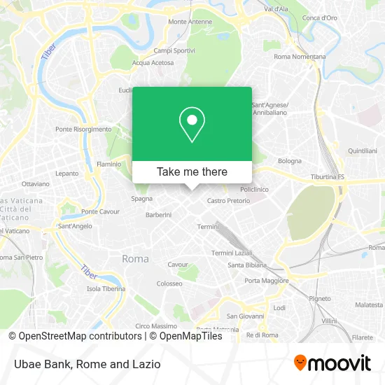 Ubae Bank map