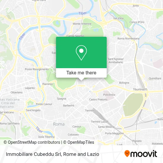 Immobiliare Cubeddu Srl map