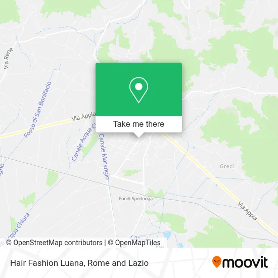 Hair Fashion Luana map
