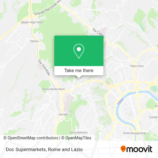 Doc Supermarkets map