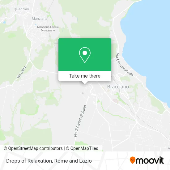 Drops of Relaxation map