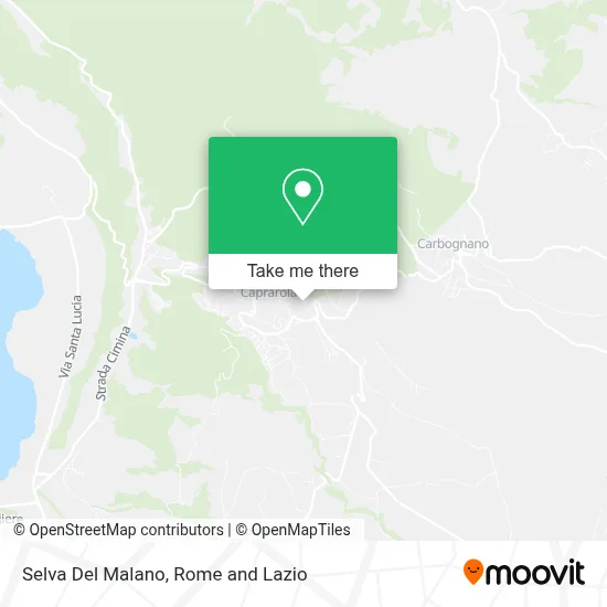 Selva Del Malano map