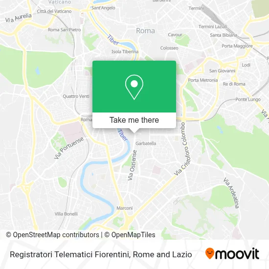 Registratori Telematici Fiorentini map