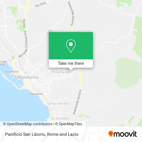 Panificio San Liborio map