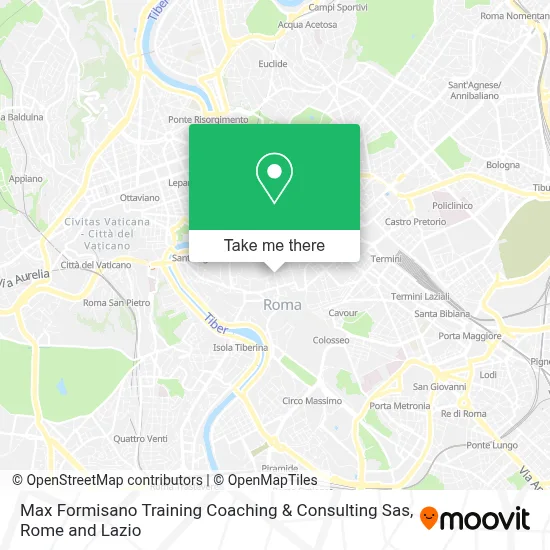 Max Formisano Training Coaching & Consulting Sas map