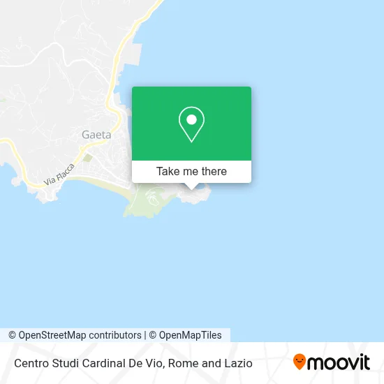 Centro Studi Cardinal De Vio map