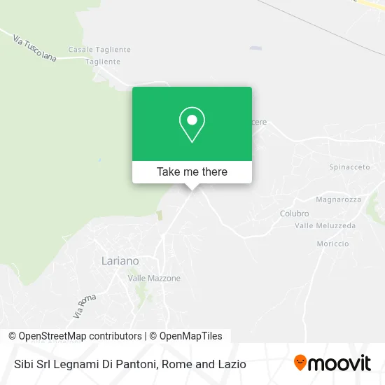 Sibi Srl Legnami Di Pantoni map