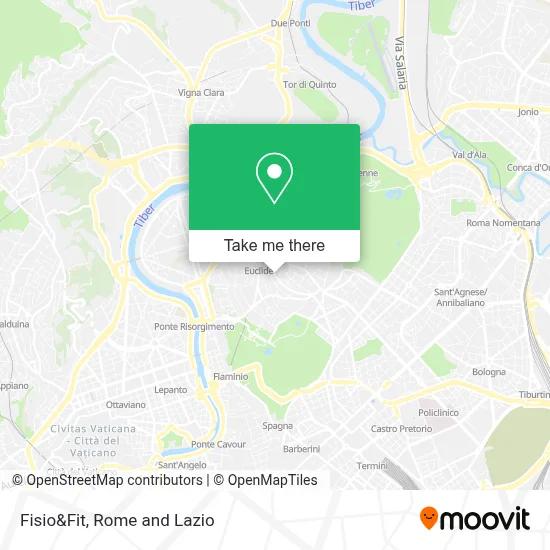 Fisio&Fit map
