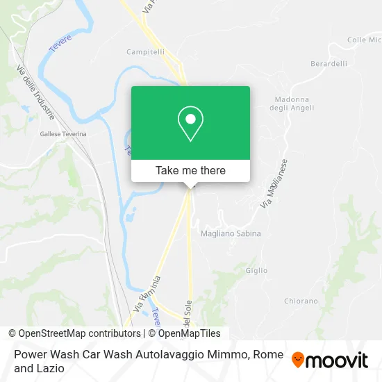 Power Wash Car Wash Autolavaggio Mimmo map