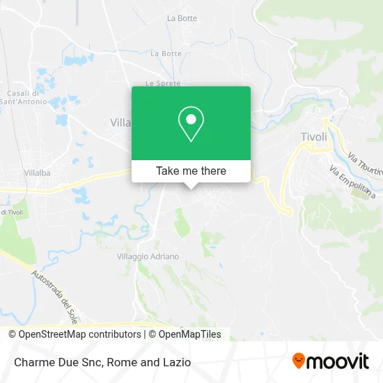 Charme Due Snc map