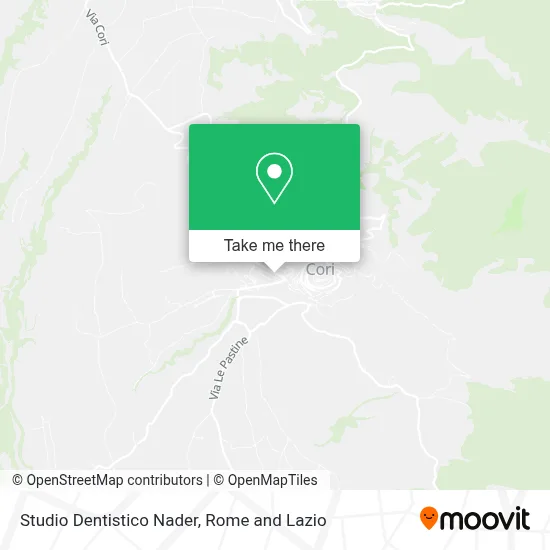 Studio Dentistico Nader map
