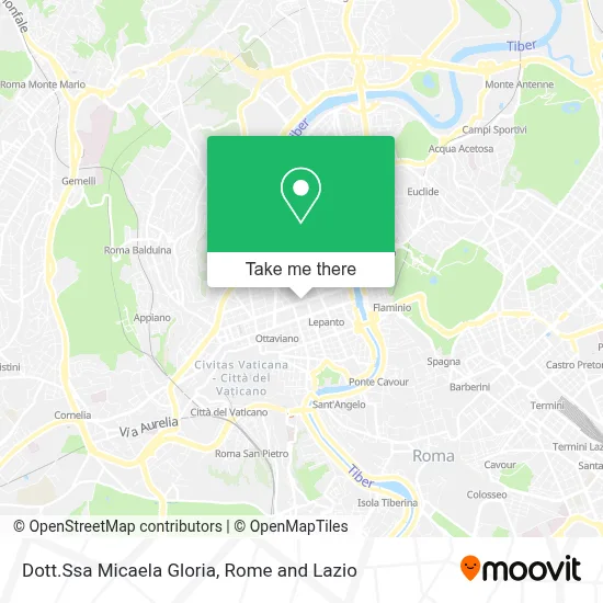 Dott.Ssa Micaela Gloria map