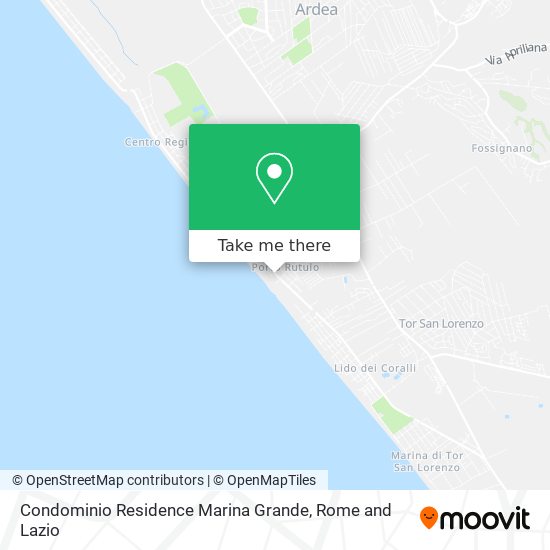 Condominio Residence Marina Grande map