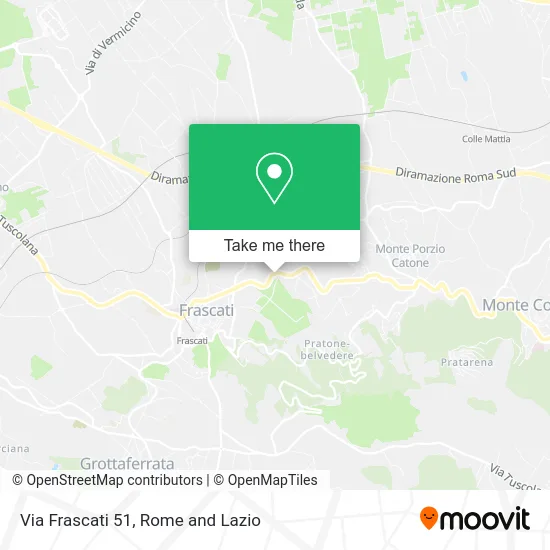 Frascati Street 51 map