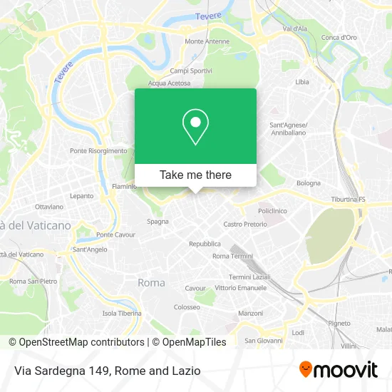 Sardinia Street 149 map