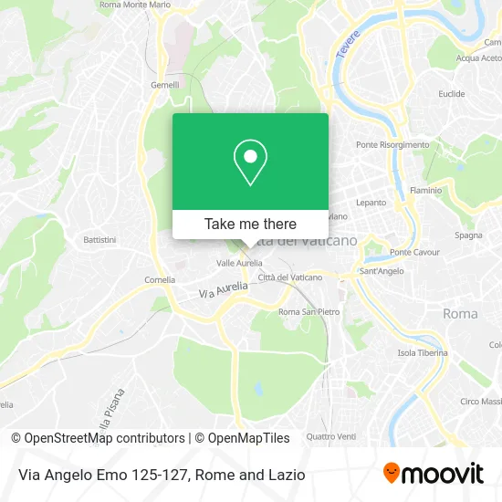 Angelo Emo Street 125-127 map