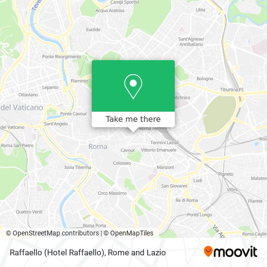 Raffaello (Hotel Raffaello) map