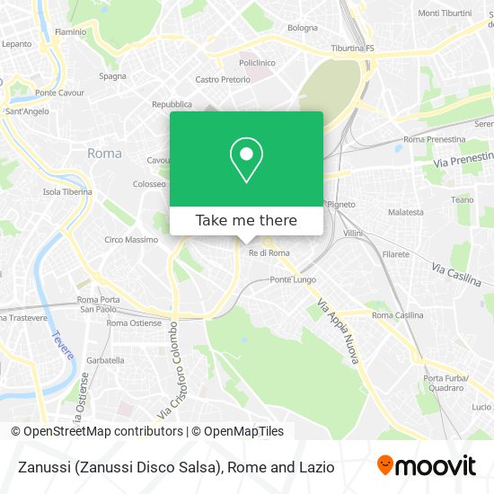 Zanussi (Zanussi Disco Salsa) map