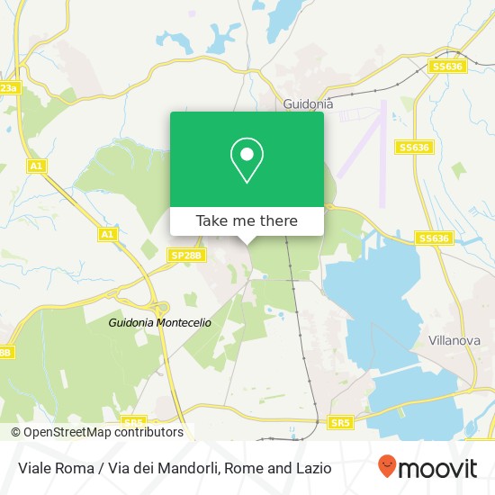 Viale Roma / Via dei Mandorli map