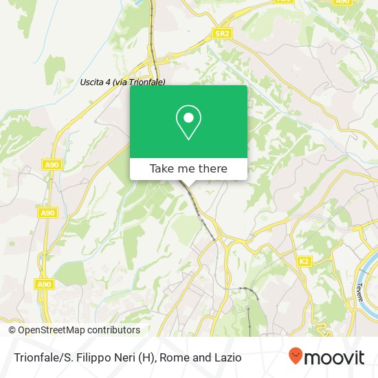 Trionfale/S. Filippo Neri (H) map