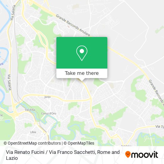 Via Renato Fucini / Via Franco Sacchetti map
