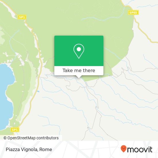 Piazza Vignola map