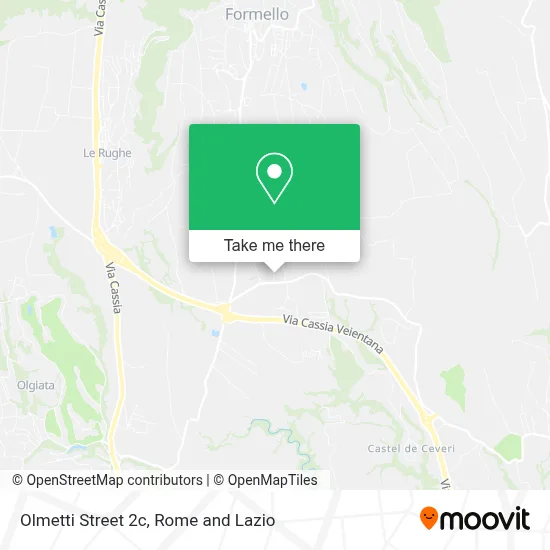 Olmetti Street 2c map