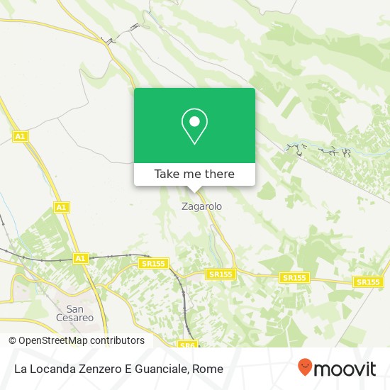 La Locanda Zenzero E Guanciale map