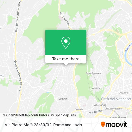 Via Pietro Maffi 28/30/32 map