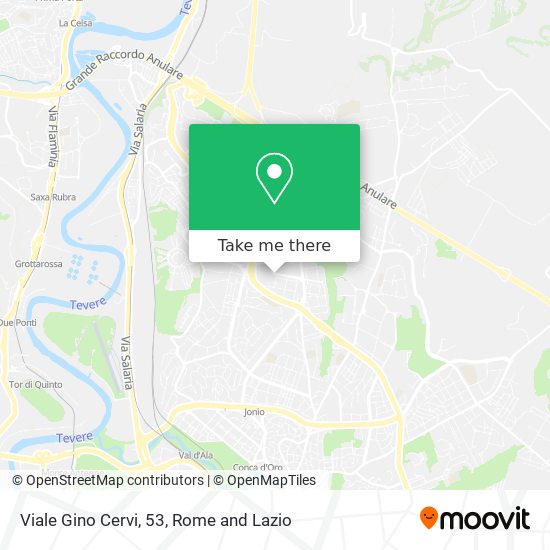 Viale Gino Cervi, 53 map