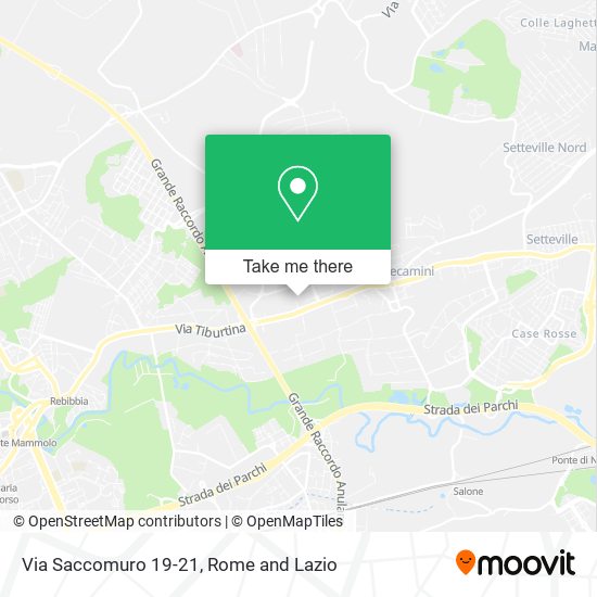 Via Saccomuro 19-21 map