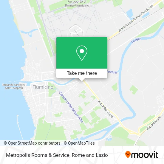 Metropolis Rooms & Service map