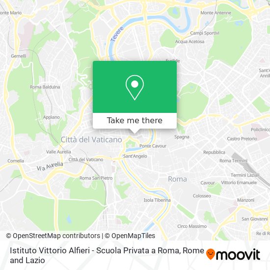 Istituto Vittorio Alfieri - Scuola Privata a Roma map