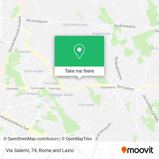 Salemi Street, 74 map