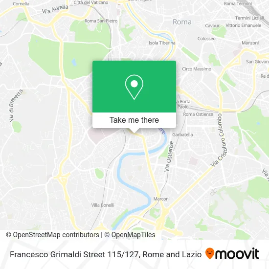 Francesco Grimaldi Street 115 / 127 map