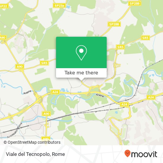 Viale del Tecnopolo map