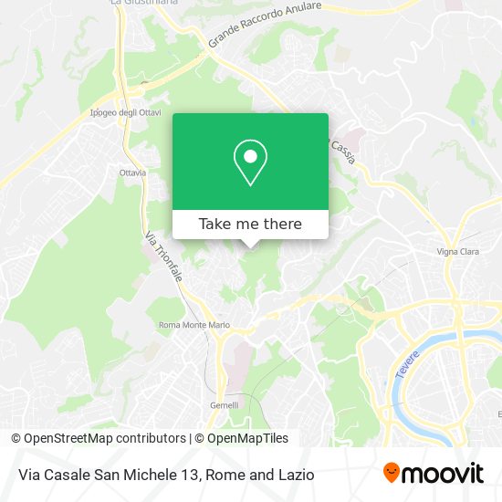 Via Casale San Michele 13 map