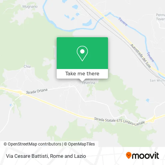 Cesare Battisti Street map