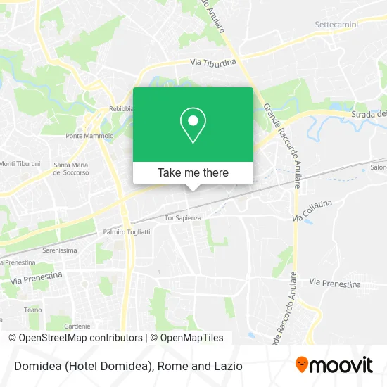 Domidea (Hotel Domidea) map